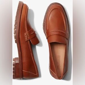 Madewell Brown Leather Loafers